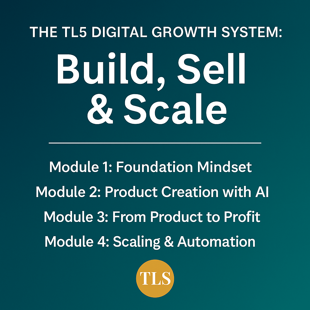 AI Digital Product Mastery – 4-Module Video Course digital download