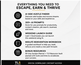 AI Escape Plan features overview for professionals seeking income freedom