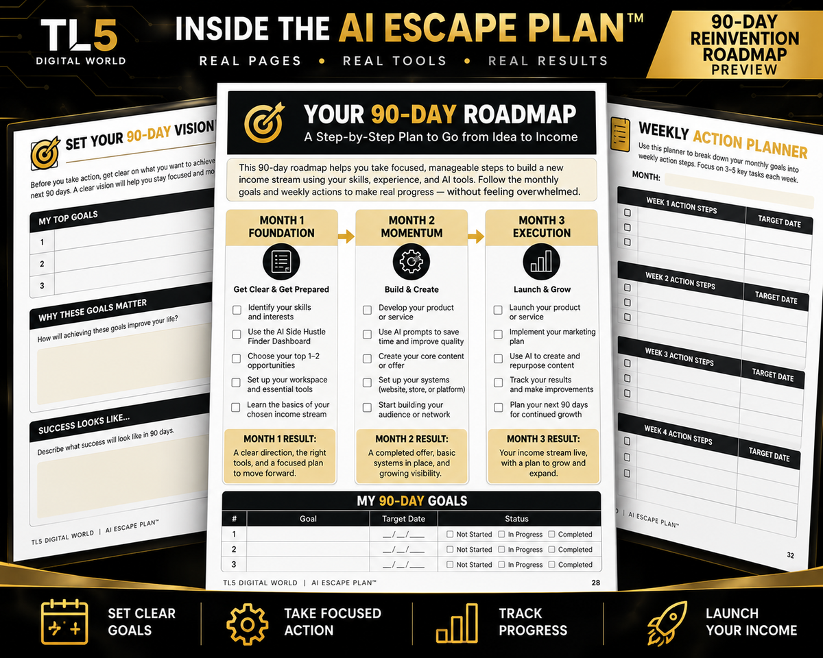 AI Escape Plan Income Strategy: AI Monetization System
