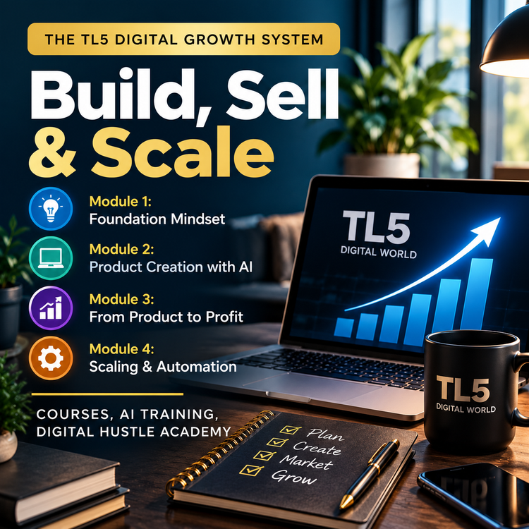 Courses, AI Training, Digital Hustle Academy