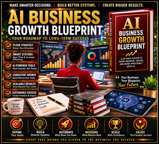 AI Business Growth Blueprint | 64-Page AI-Powered Business Growth System