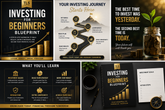 TL5 Interactive Blueprint Investing for Beginners 28-Page Digital Workbook