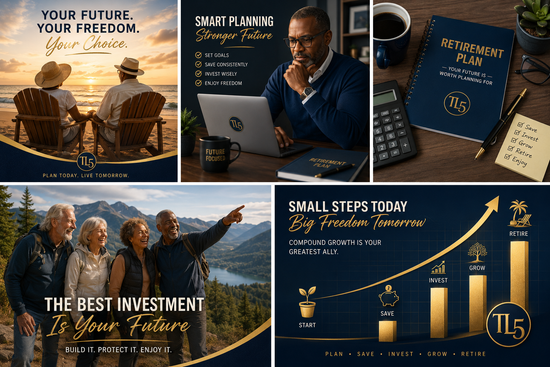 Retirement Planning Made Simple | 35-Page Interactive Retirement Workbook