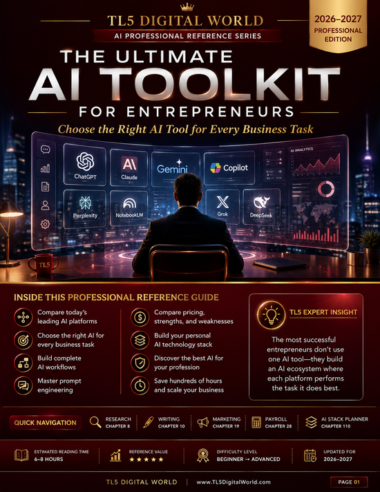 The Ultimate AI Toolkit for Entrepreneurs: Choose the Right AI Tool for Every Business Task