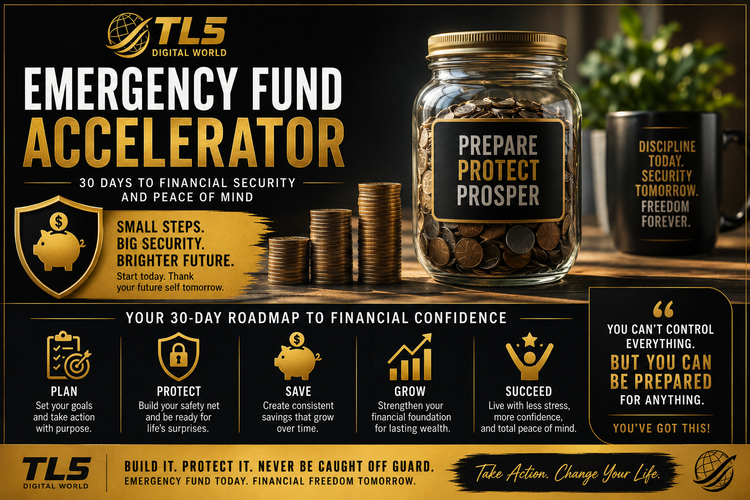 Budget planner page inside Emergency Fund Accelerator workbook