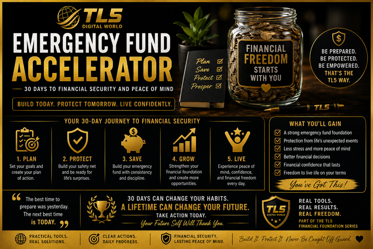 Financial emergency binder guide from Emergency Fund Accelerator workbook