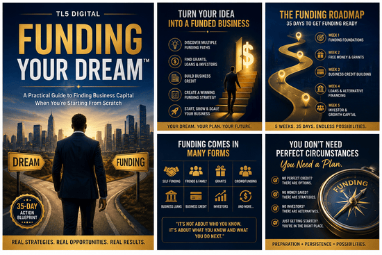 Funding Your Dream™ business funding blueprint cover