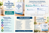 Caregiver Planner printable worksheets for schedules, providers and care coordination