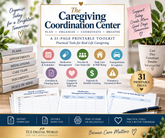 Caregiver Planner and home care coordination worksheets for family caregivers