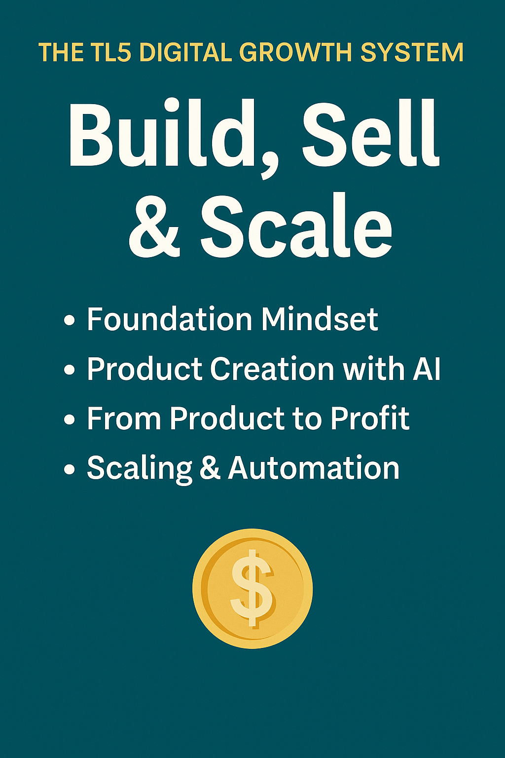 AI Digital Product Mastery – 4-Module Video Course digital download