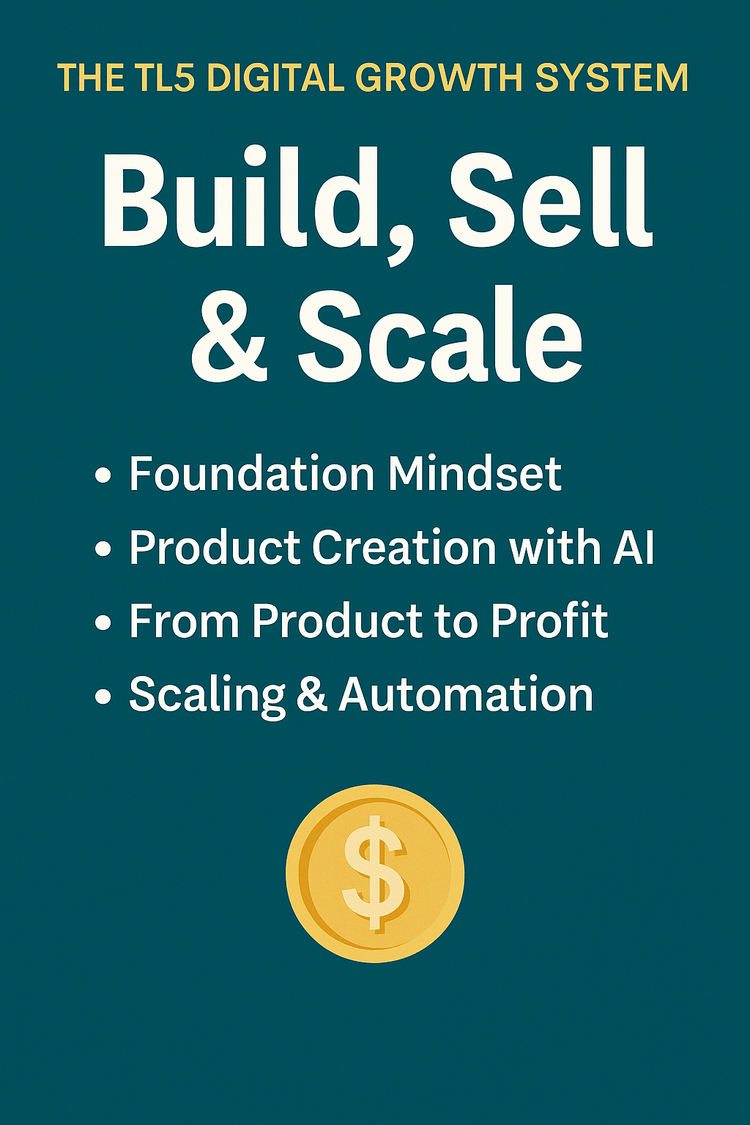 AI Digital Product Mastery – 4-Module Video Course digital download