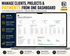 Freelancer Notion CRM Template – digital download for freelancers