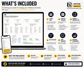 Freelancer Notion CRM Template – digital download for freelancers