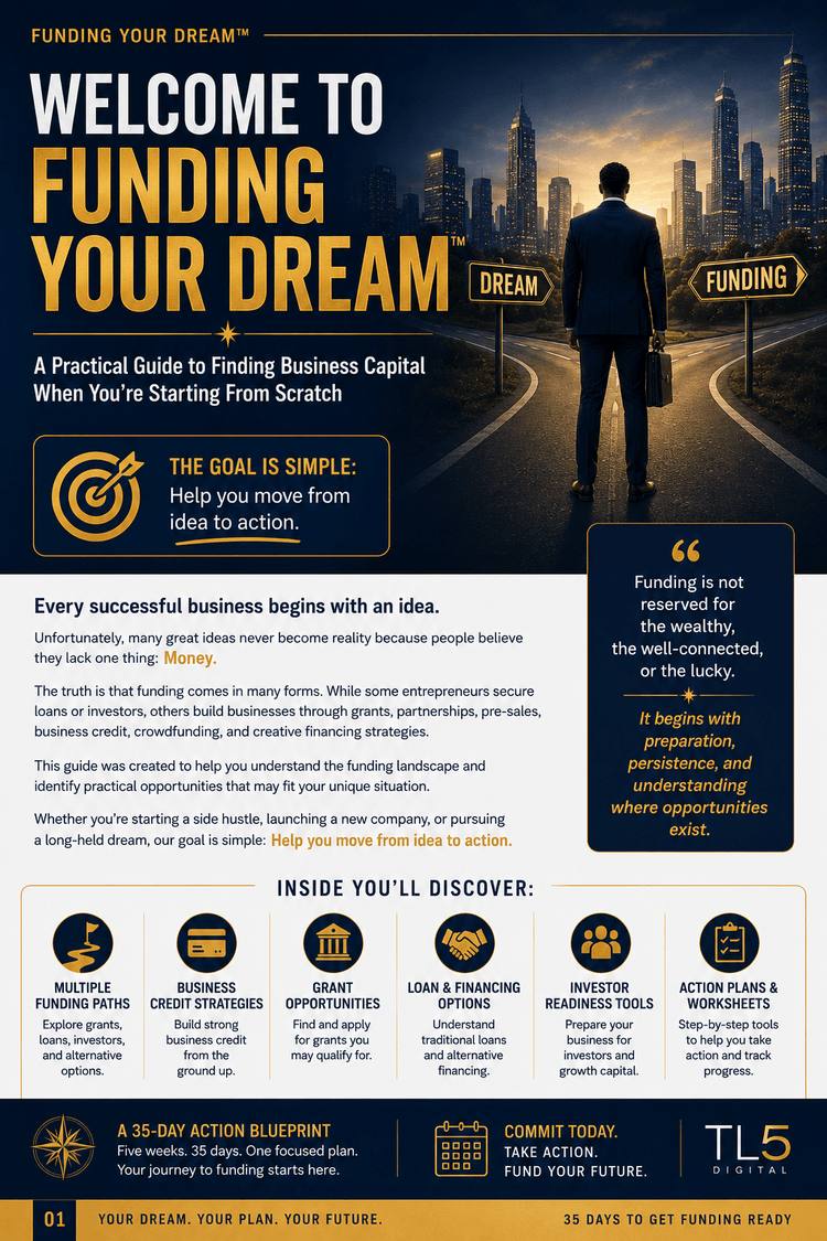 Funding Your Dream™ entrepreneur funding guide system