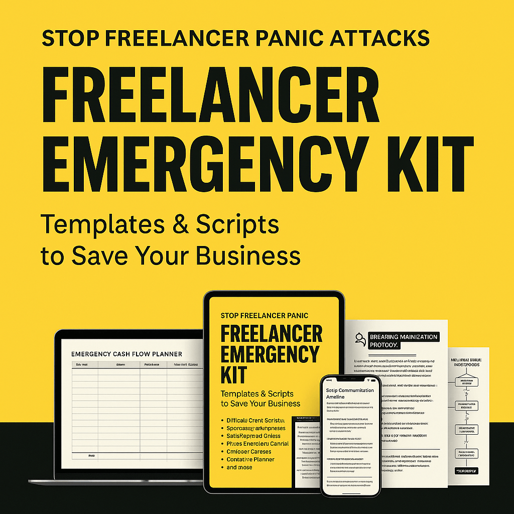 Freelancer Emergency Kit – templates and scripts digital download