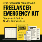 Freelancer Emergency Kit – templates and scripts digital download