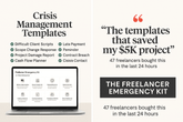 Freelancer Emergency Kit – templates and scripts digital download