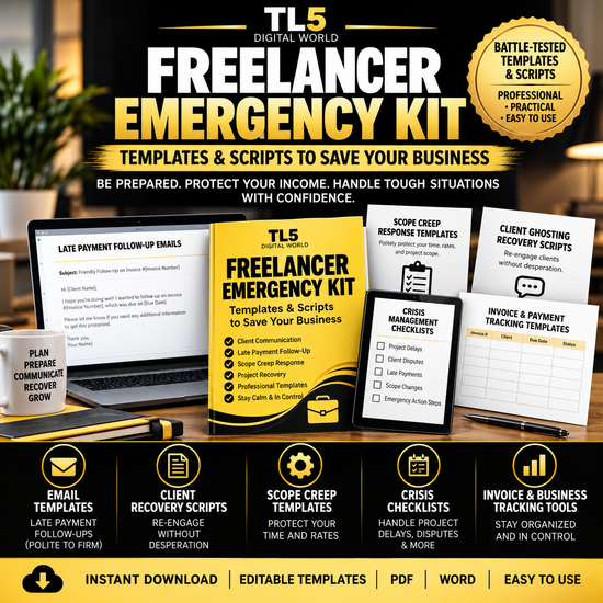 Freelancer Emergency Kit: Income Survival Toolkit