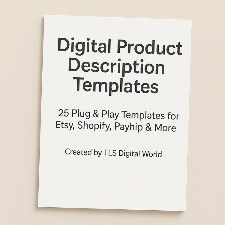 Digital Product Description Templates – editable copywriting kit-2