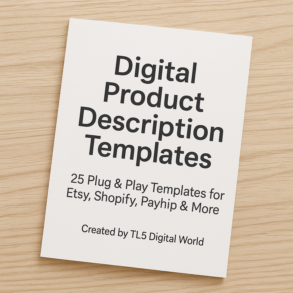 Digital Product Description Templates – editable copywriting kit-3