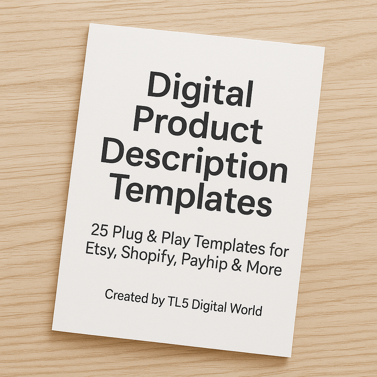 Digital Product Description Templates – editable copywriting kit-3
