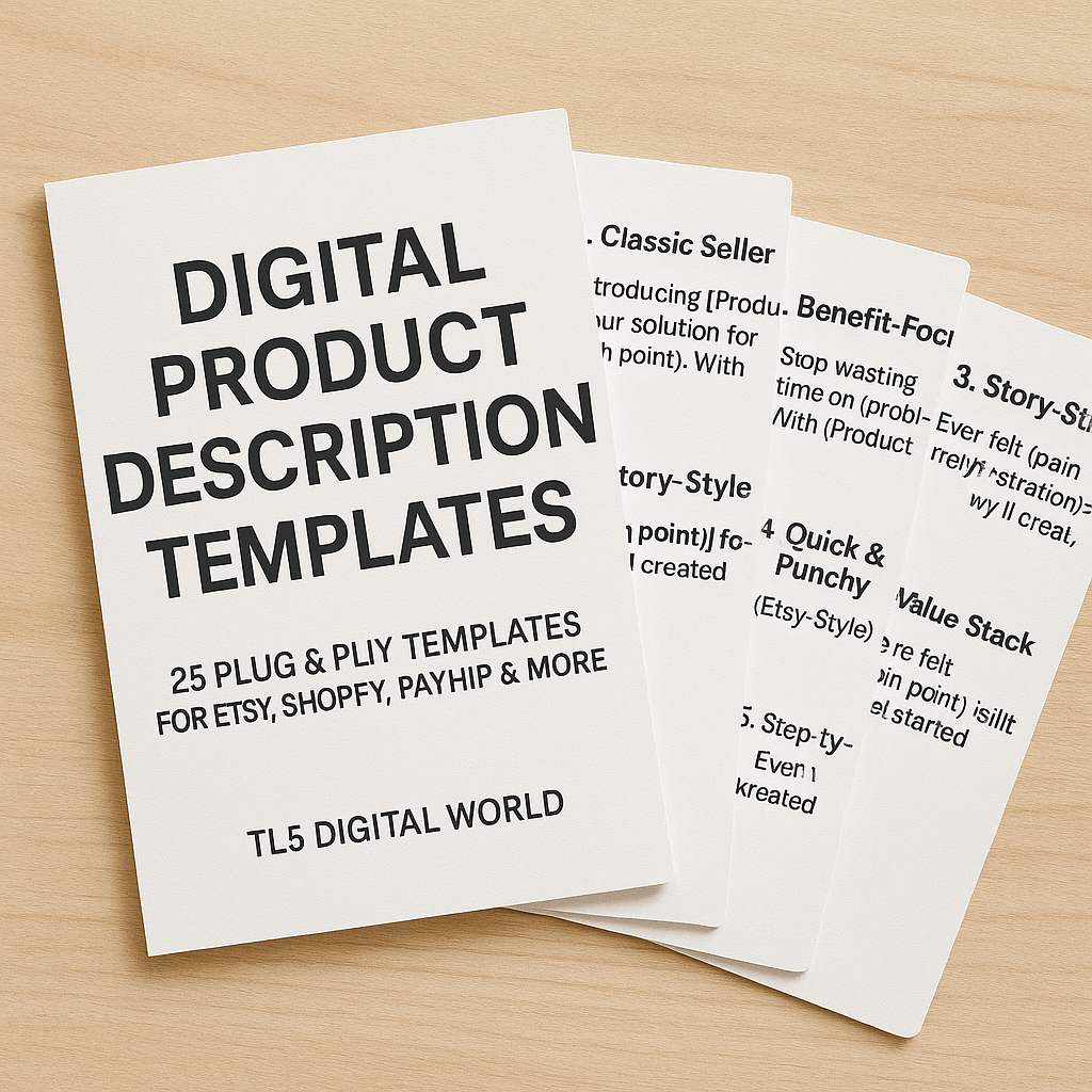 Digital Product Description Templates – editable copywriting kit-4