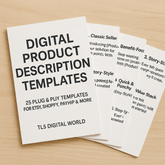 Digital Product Description Templates – editable copywriting kit-4