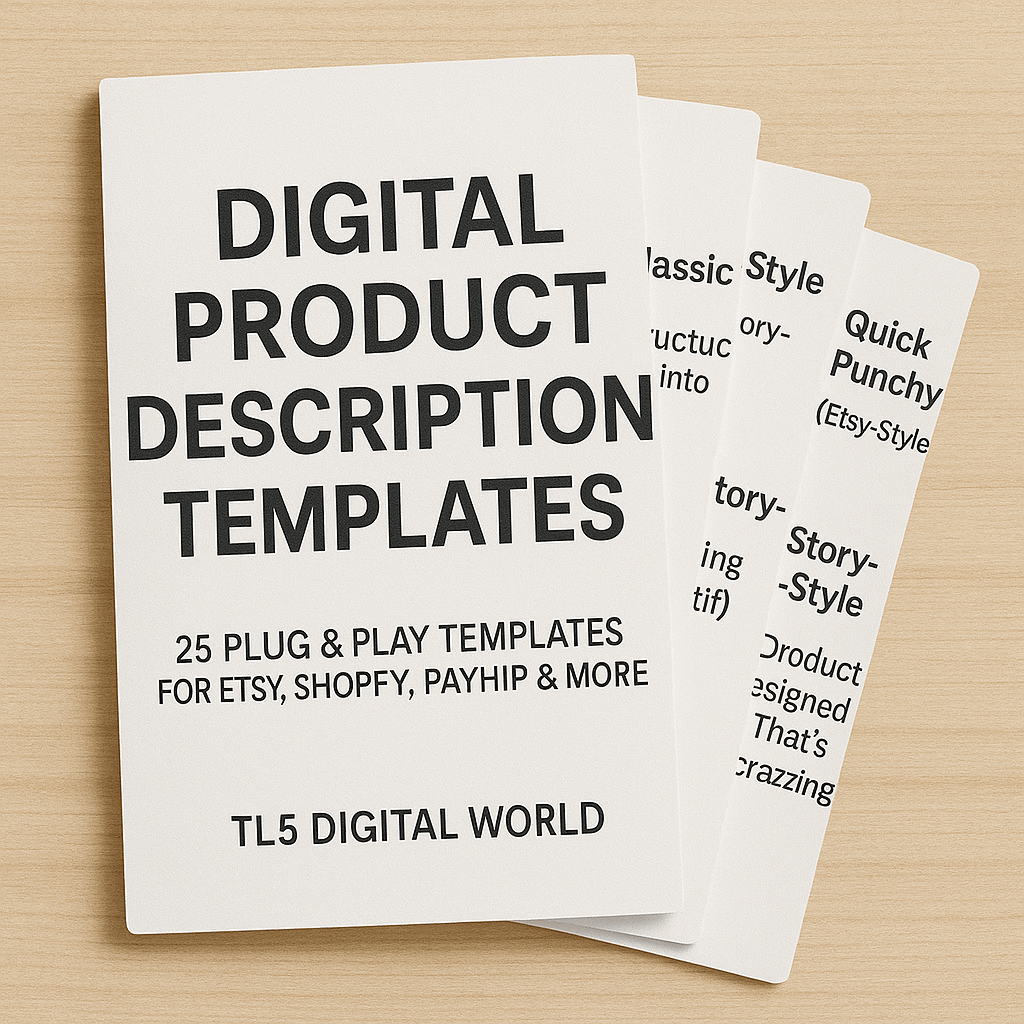 Digital Product Description Templates – editable copywriting kit-5