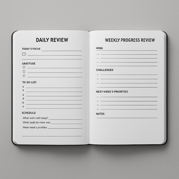 90-Day Hustle Planner – digital productivity planner-3