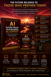 AI Business Blueprint with 6-pillar AI strategy and 90-day action plan