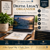 Digital estate planning organizer for family and trusted contacts