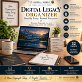 Digital Legacy Organizer for protecting important online information