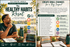 Healthy Habits Reset 35-page wellness workbook for building better daily routines
